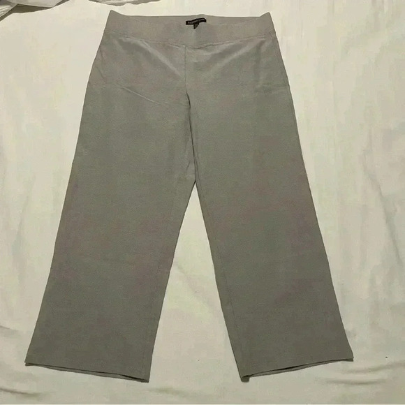 EILEEN FISHER Sand Pants Sz S Women's RN 78121 CA 34460; Heavy Knit; Cropped - Picture 2 of 8